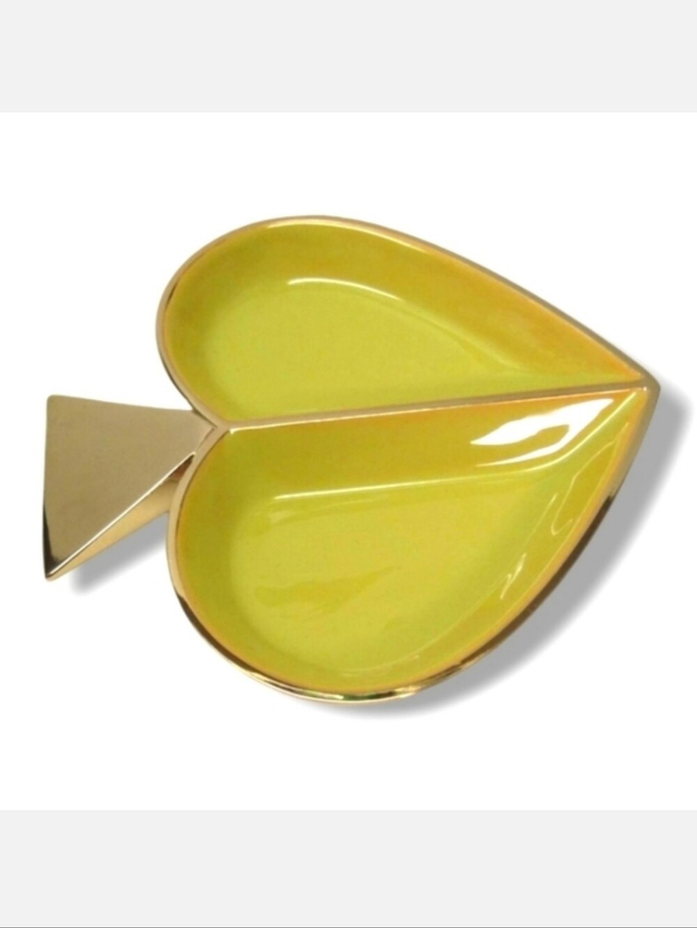 New Lenox Kate Spade Jewelry Dish Spade Street Citron Trinket Dish Jewelery Dish